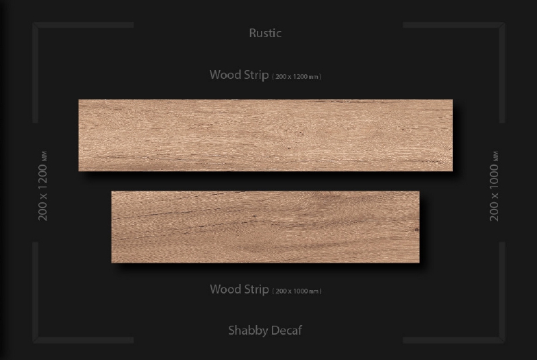 Shabby Decaf Wooden Strip