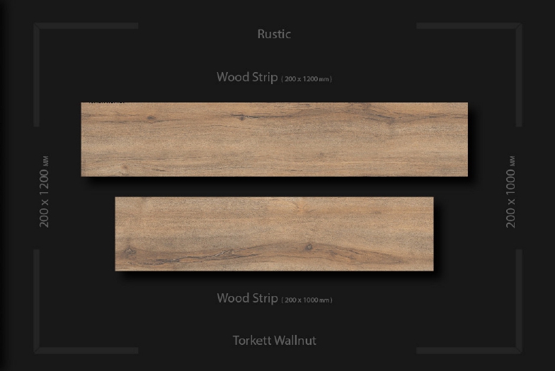 Polished Torkett Wallnut Wooden Strip, for Floor Use, Interior Use, Size : 200x1200mm