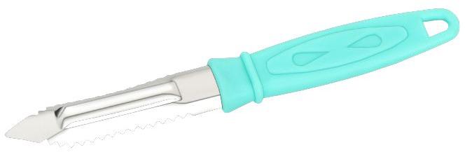 Green Kitchen Peeler Knife, Size : Standard