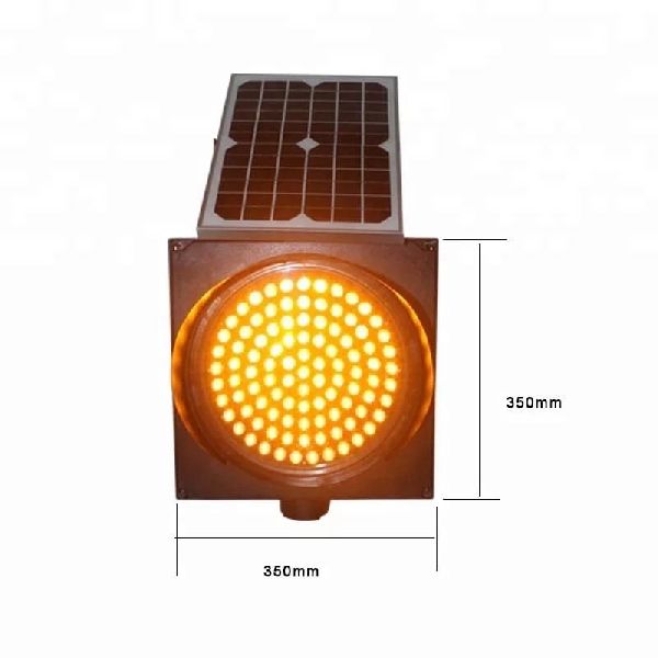 Round Electric 100Wt Traffic Warning Light, for High Way, Road, Street, Certification : ISI Certified