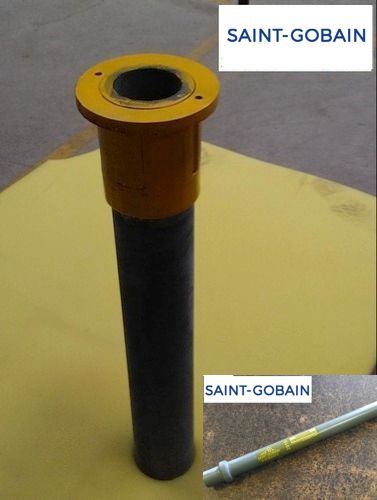 Saint Gobain Silicon Carbide Riser Tube, for Manufacturing Unit, Length : 1-1000mm