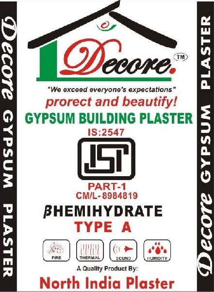 One Coat Gypsum  Plaster