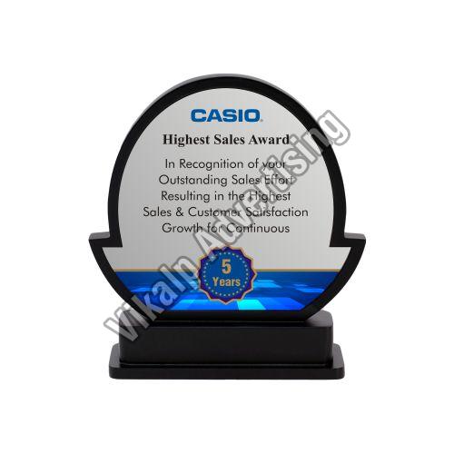 Plain Wooden Polished Award Trophies, Occasion : Events