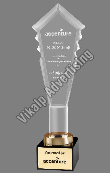 Polished Acralic Award Trophies, Feature : Attractive Designs, Shiny Look