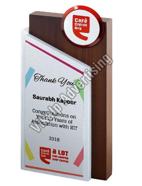 Polished Plain Wooden Award Trophies, Feature : Attractive Designs
