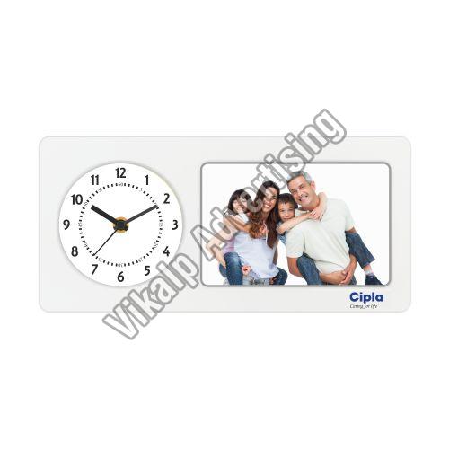 Table Clock with Photoframe