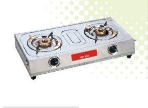 Stainless Steel Eco Green Gas Stove, Color : Silver