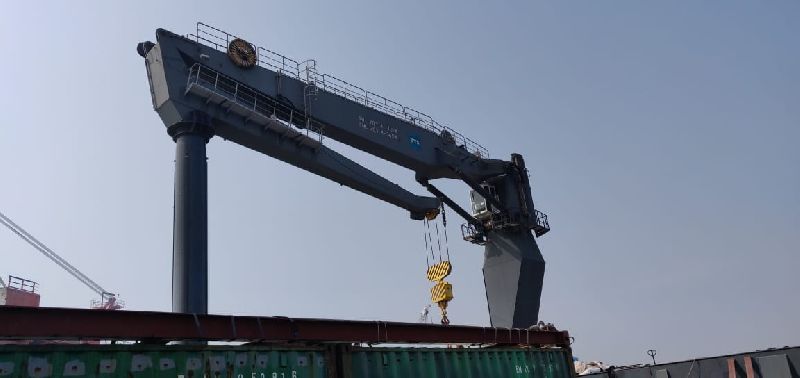 Hydraulic Knuckle Boom Crane, for Construction, Feature : Easy To Use, Strong