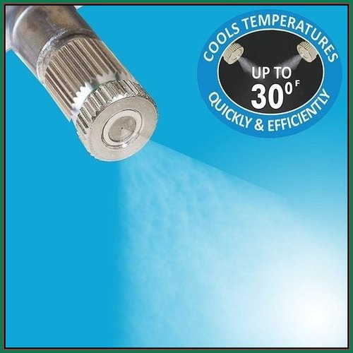 MISTCOOLING High Brass Anti-Drip Nozzle, for misting system, Certification : ISO