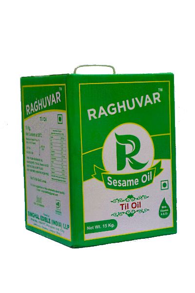 Raghuvar Brand Sesame Oil - 15 Kgs