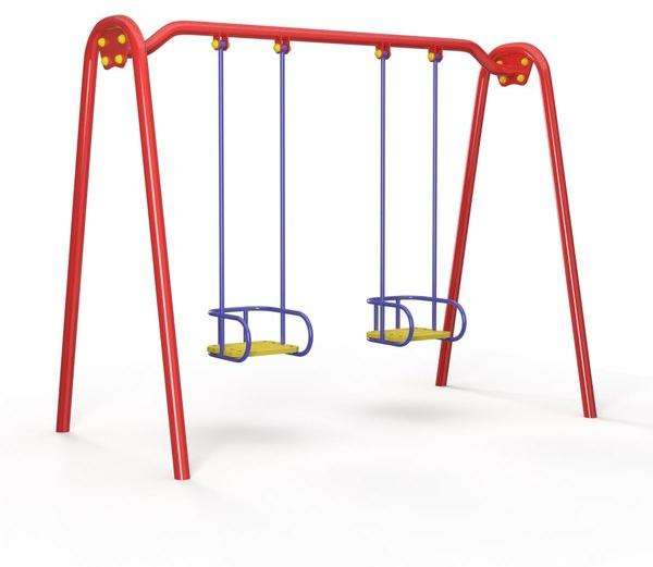 Polished Metal Playground Swing, Size : Standard