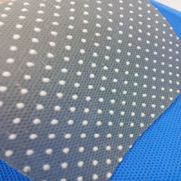 Anti Skid PP Dot Coated Fabric, Density : High Density