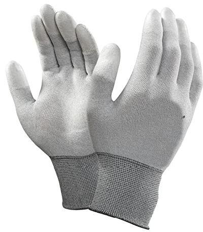 Antistatic Hand Gloves Coated Fabric, Technics : Machine Made