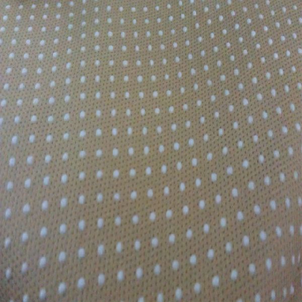 White PP Dot Coated Fabric, for Textile Industry, Technics : Machine Made