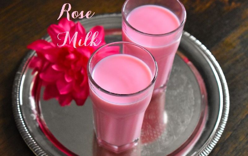 Rose Flavour Milk