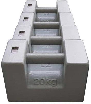 Cast Iron 20Kg Calibration Weight, Density : 7100 Kg/M3+/- 600kg/M3