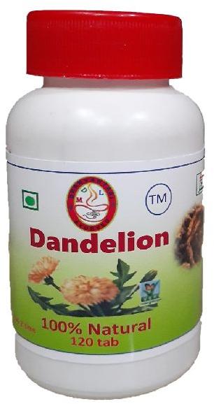 Dhanwantari Ayurvedic Dandelion tablet, Packaging Type : plastic bottle