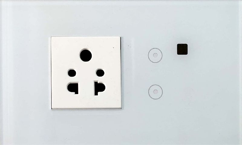 2 switch 1 socket (4 module)
