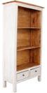 Rectangular Coated Wooden Book Shelf, for Home Use, Library Use, Feature : Hard Structure