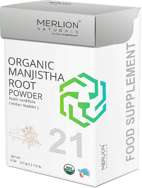 Merlion Naturals Organic Manjistha Root Powder 227gm