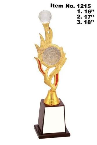 Polished Plain College Crystal Diamond Trophy, Occasion : Events