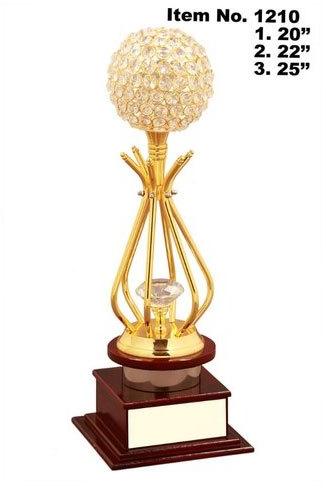 Polished Plain Fancy Crystal Diamond Trophy, Feature : Finely Finished, Rust Proof, Shiny Look