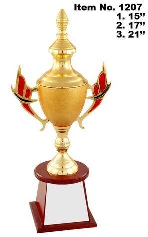 Polished Sports Trophy Cup, for Office, School, Feature : Attractive, Fine Finish, Good Quality, Shinny Look
