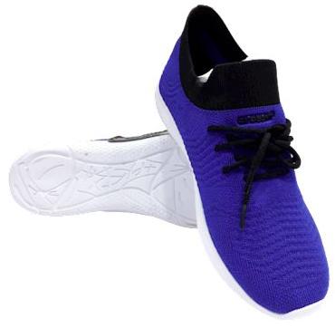 100-200gm Canvas Mesh Plain RYL-EL Blue Sports Shoes, Feature : Comfortable