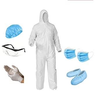 PPE Kit, for Safety Use, Color : Blue