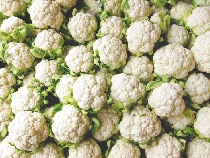 Fresh Cauliflower, for Pesticide Free