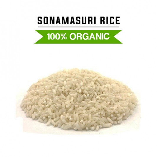 Organic Sona Masoori Basmati Rice, for Cooking, Color : Creamy