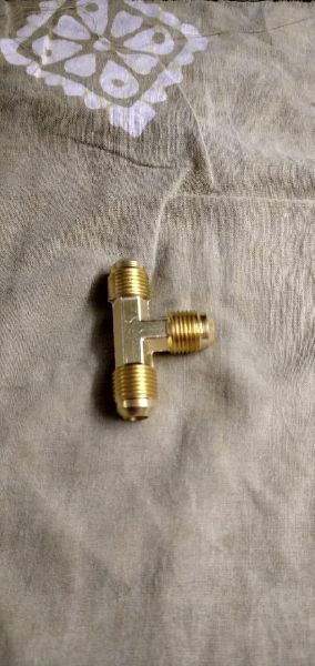 Coated Brass Tee, Size : Standard