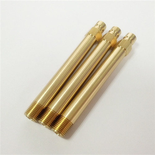 Round Coated Brass Extension Nipple, Feature : Fine Finished, Light Weight