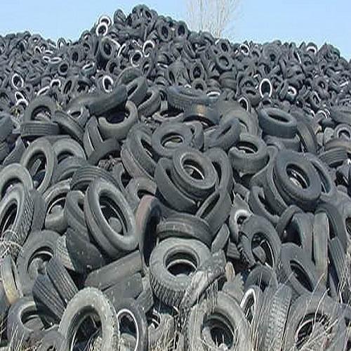 Rubber Tyre Scrap, Color : Black