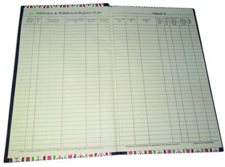 School Register, Feature : Reasonable Cost, Smooth Paper