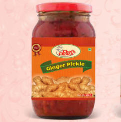 Chefs Choice Ginger Pickle, for Home, Hotel, Taste : Spicy