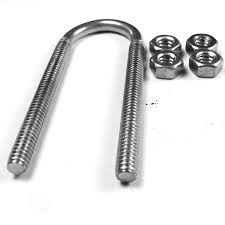 Mild Steel Fully Threaded U Bolts, for Automobiles, Certification : ISI Certified