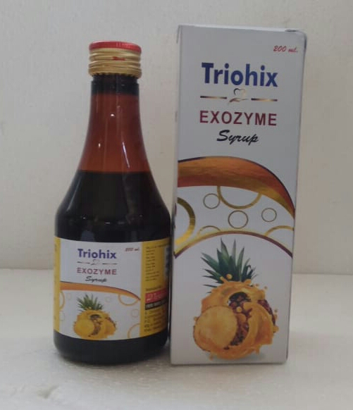 Triohix Exozyme Syrup, Form : Liquid