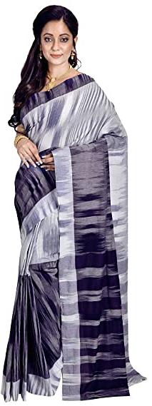 Plain Khadi Cotton Saree, Occasion : Casual Wear, Party Wear