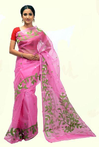 Plain Muslin Silk Saree, Occasion : Festival Wear