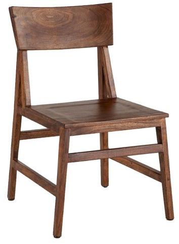 AbodeStyle Wooden Study Chair, Color : Brown