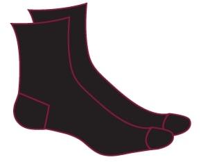 Plain Crew Socks, Gender : Female, Male