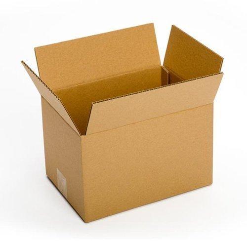 Craft Paper Plain Corrugated Box, for Goods Packaging, Feature : Durable, Eco Friendly, Impeccable Finish