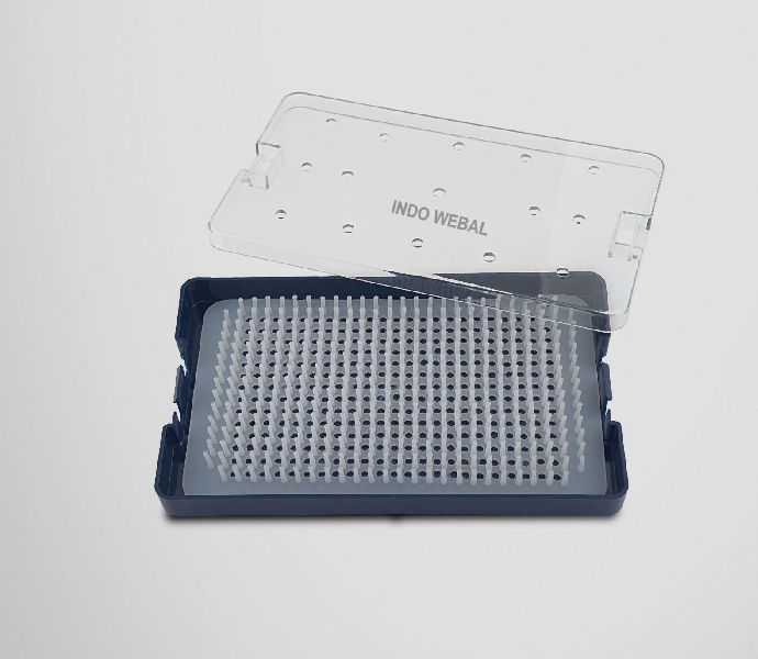 Indo Webal Rectangular Sterilization Tray, for Clinic, Laboratory, Feature : Good Quality