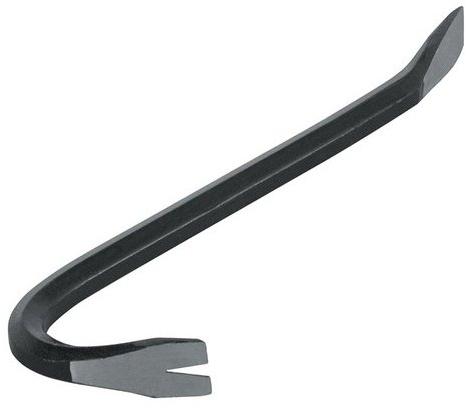 Iron Heavy Duty Crowbar, Color : Black