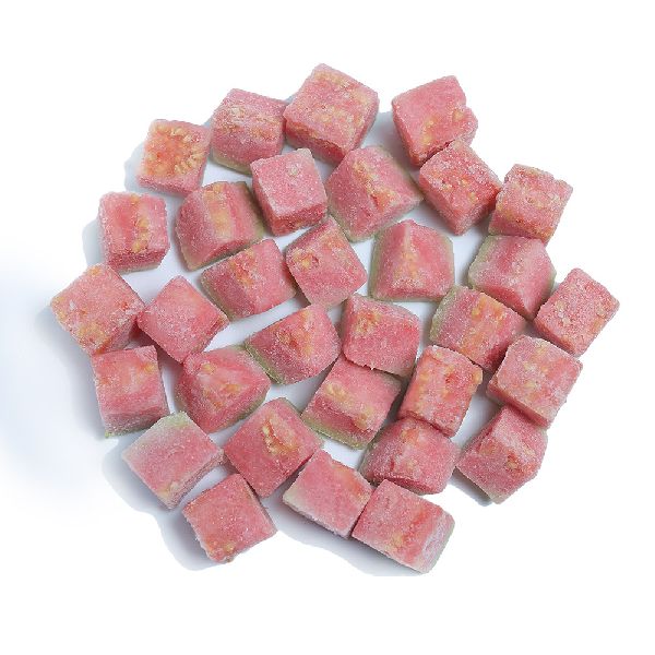 IQF/Frozen Pink Guava Cubes