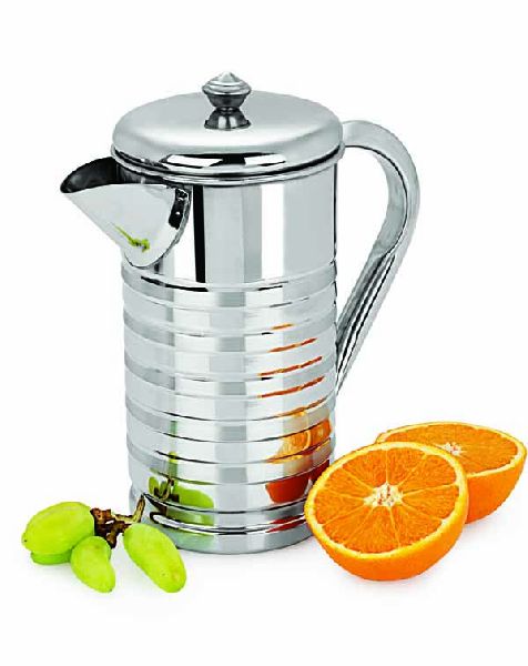 Decent silverline steel water jug, Style : Common