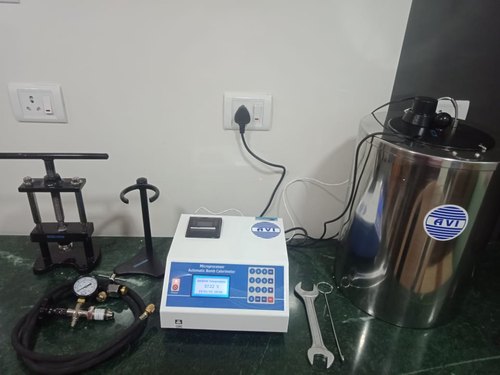 Automatic Stainless Steel Bomb Calorimeters, for Industrial Use, Voltage : 230 V AC