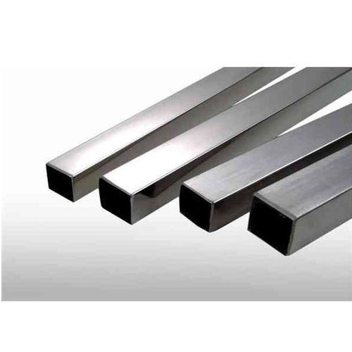 Non Poilshed Stainless Steel Square Tube, for Construction, Manufacturing Units, Length : 4-6 meters