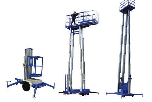 Double Mast Aerial Work Platform, For Industrial, Load Capacity : 50-100ton